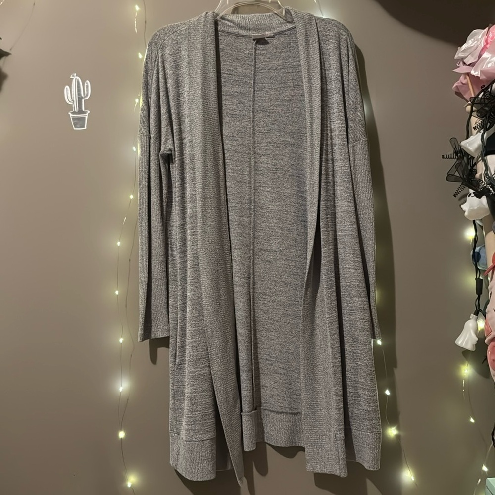 GAP gray cardigan